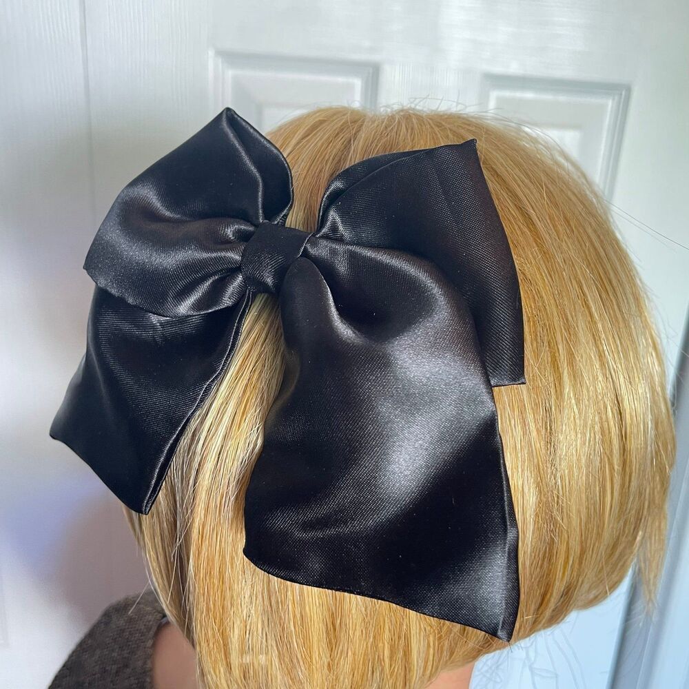 New Coquette black hair bow for women and girls - Picture 4 of 10
